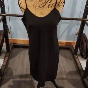 Nannette Black Mini Slip Dress